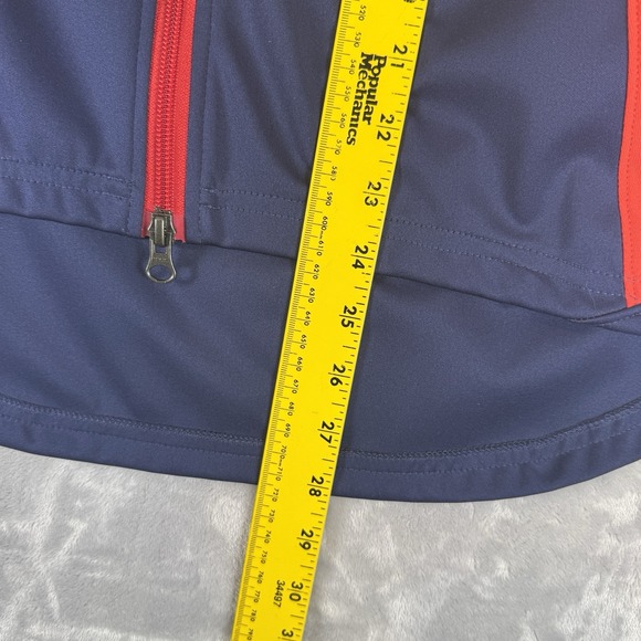 Nike Full Zip UCONN Huskies Vest Women's Navy & Red Size L - Picture 8 of 9